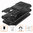 Dual Layer Rugged Tough Case & Stand for Huawei Nova 2 Lite - Black